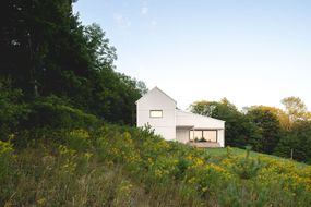Saltbox Passive House Exterior“width=