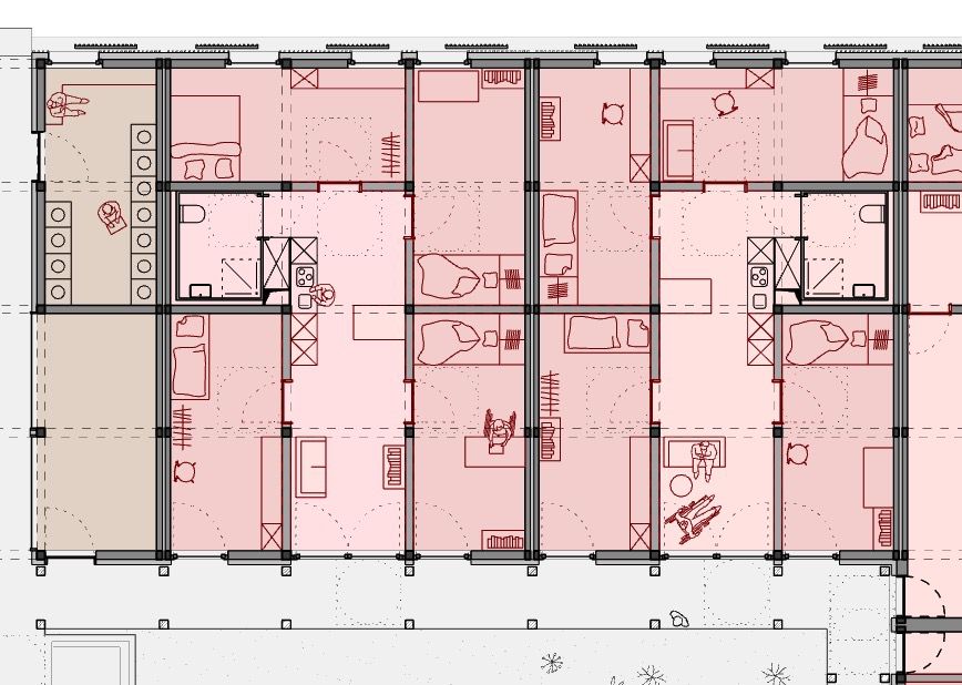 student residence in Heidelberg“width=