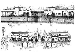 Houses with underground railway“width=