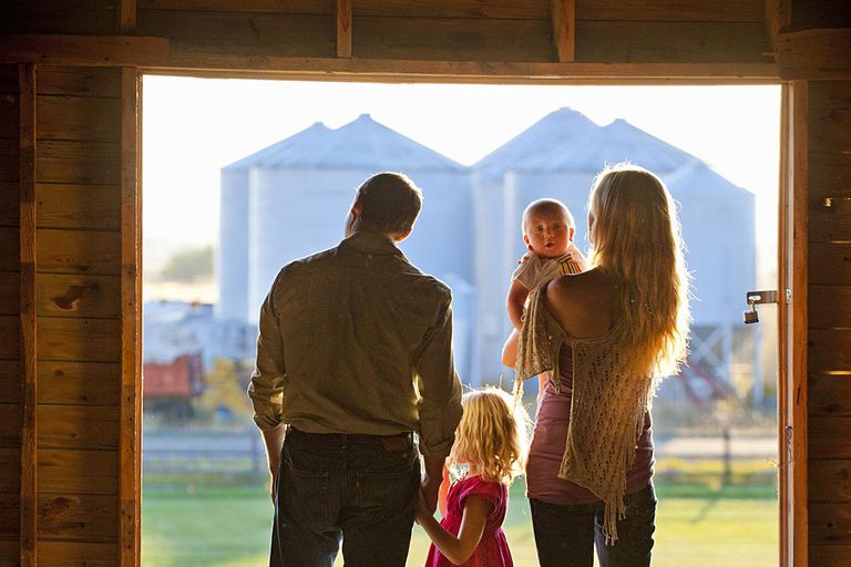 Small farm family