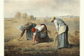 The Gleaners, engraving