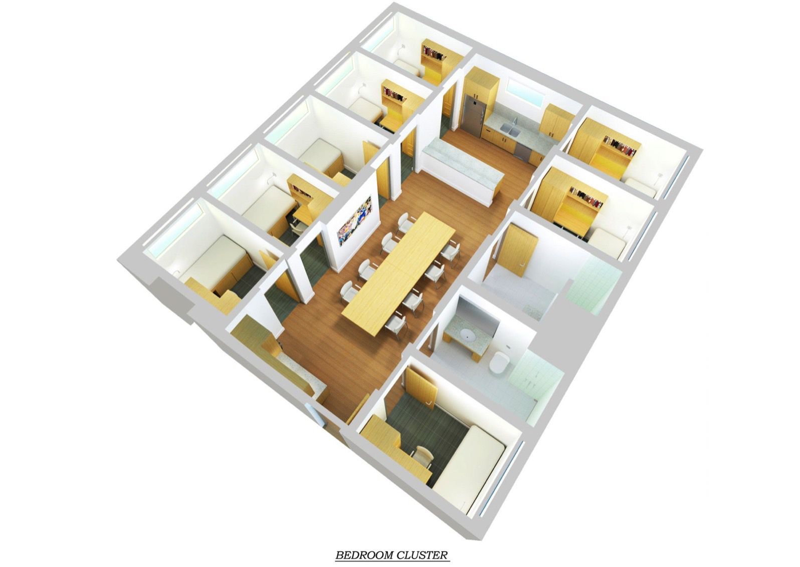 Bedroom Cluster“width=
